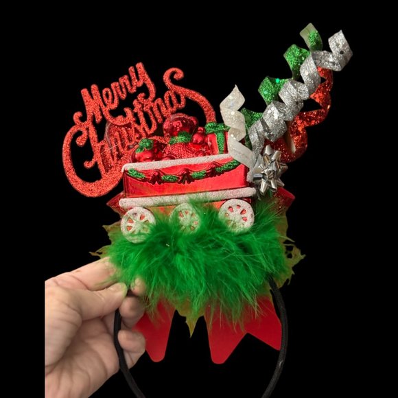 Christmas Headband, Ugly Sweater Party Head Piece, New Custom Holiday Party Gift main image 6